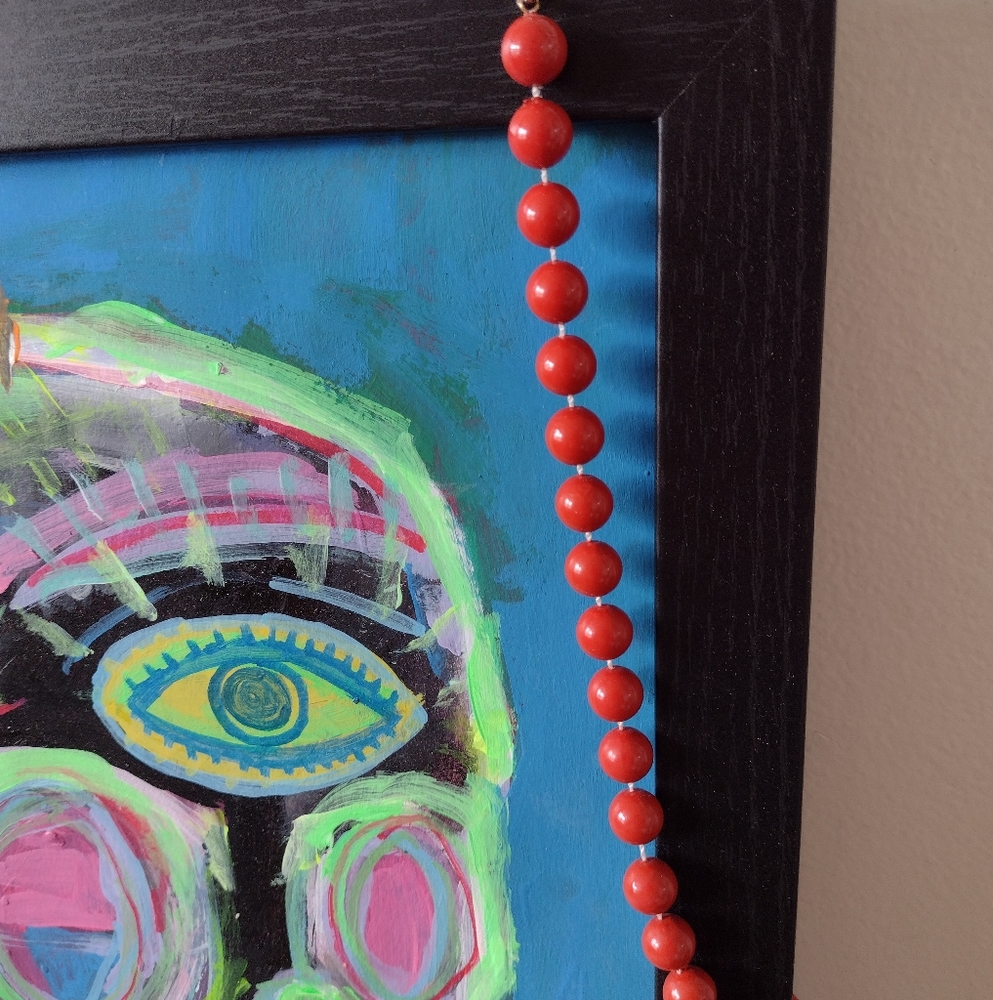 Vintage bead necklace